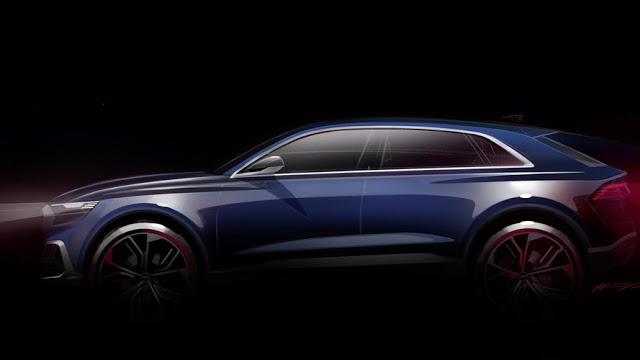 ภายนอกของ Audi Q8 E-Tron Concept