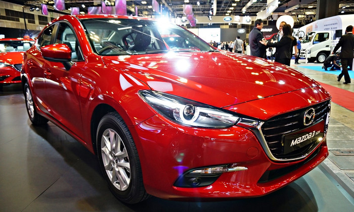 Kết quả hình ảnh cho Mazda 3 2017 ไมเนอร์เชนจ์ เปิดตัว 24 มกราคม 2560
