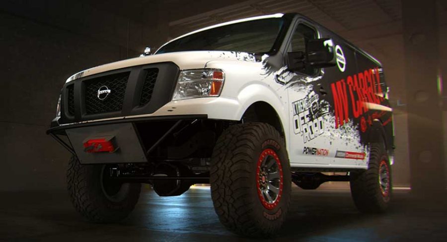 The Nissan NV Cargo X project vehicle