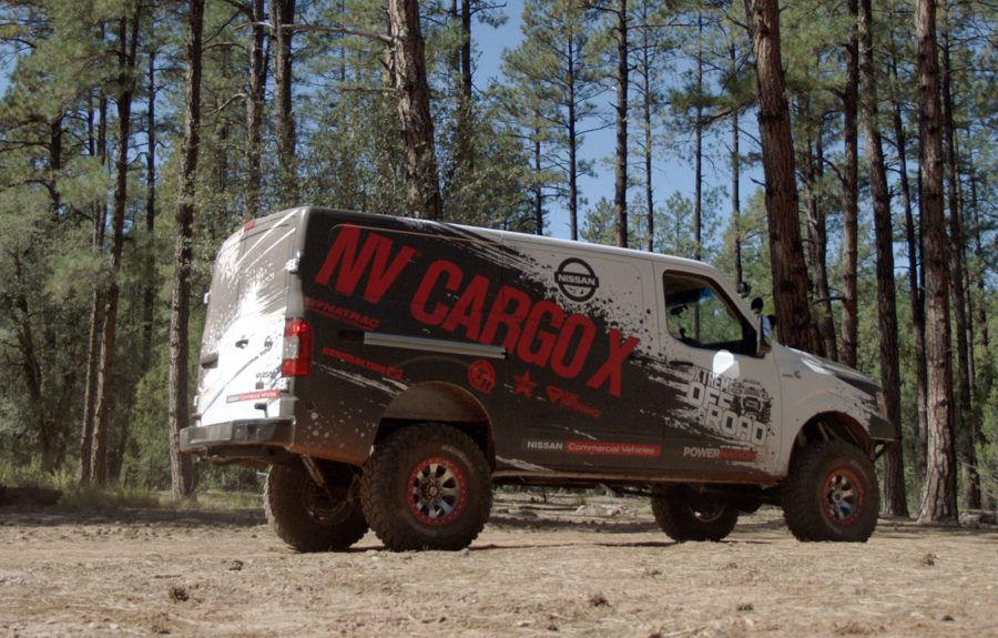 The Nissan NV Cargo X project vehicle