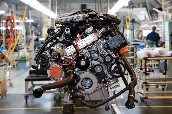 Description: BMW produce car plug-in hybrid in Thailand 