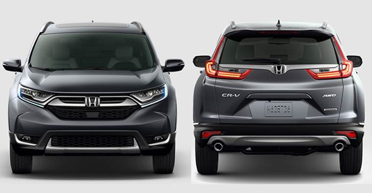 สำหรับ Honda CR-V เจน 5  คาดว่าจะเปิดตัวในไทยปลายมีนาคม 2560