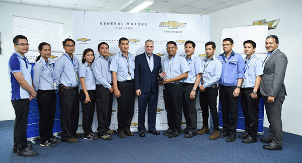 GM THAILAND คว้ารางวัลด้านความปลอดภัยระดับโลก ของจีเอ็ม ด้วยการดำเนินการเชิงรุก