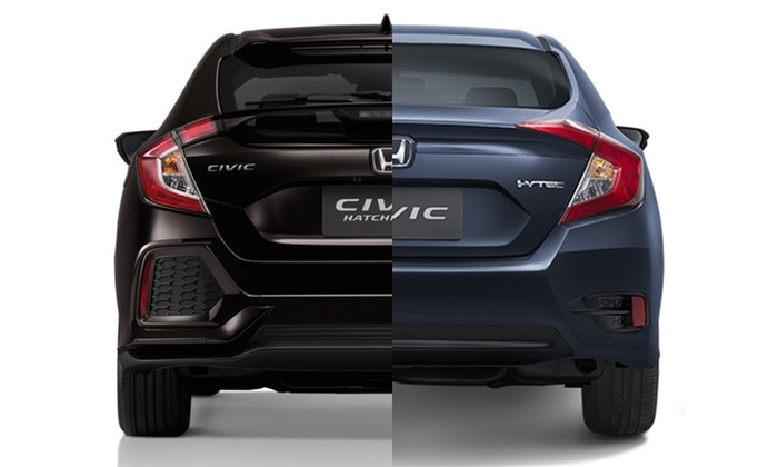 Honda Civic 2017 โฉม Sedan และ Hatchback ต่างกันตรงไหนบ้าง