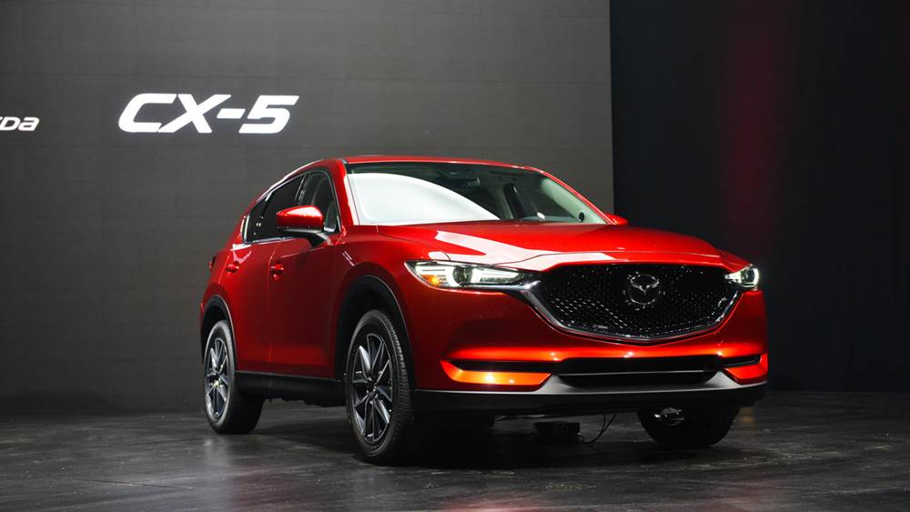 All-New Mazda CX-5 ใหม่พร้อมรุกตลาดในปลายเดือนนี้ ด้วยราคาเริ่มที่ 883,000 บาท 