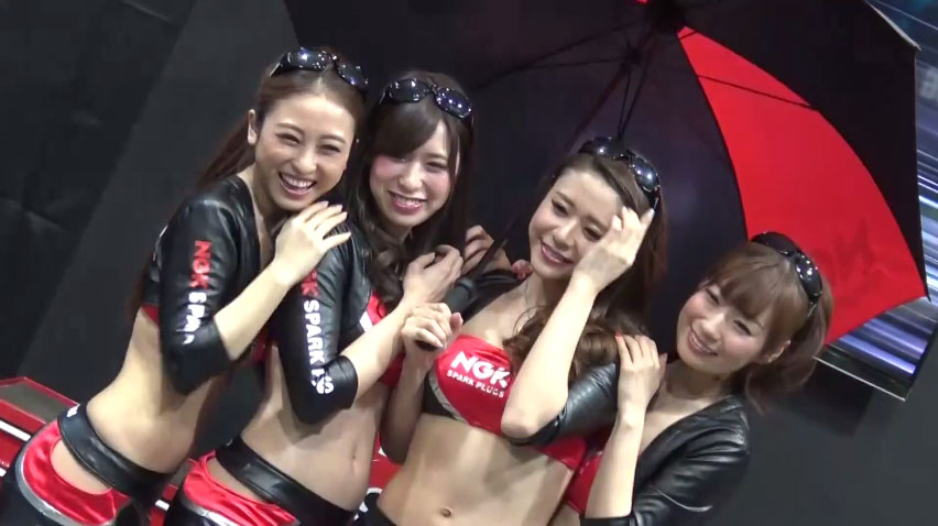 สาวๆ พริตตี้ญี่ปุ่นในงาน Osaka และ Tokyo Motorcycle Show 