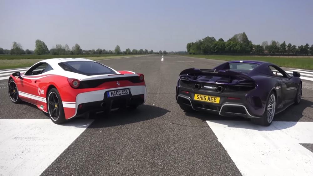 Ferrari 458 Speciale VS McLaren 675LT