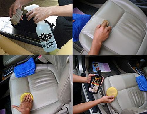 ทำความสะอาดภายในรถยนต์