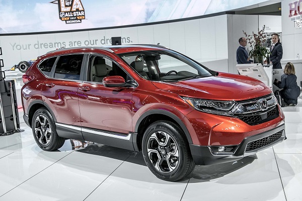 Honda Cr-V โฉมใหม่ในงาน Bangkok Motor Show 