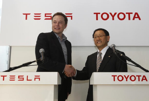 Toyota ยกเลิกสัญญาร่วมกับ Tesla 