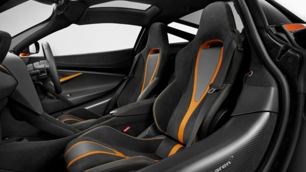 เบาะนั่งของ McLaren 720S