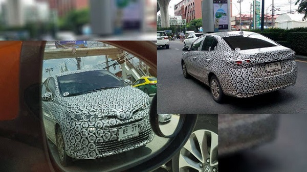 Toyota Vios Sedan และ Toyota Yaris Hatchback เจเนเรชั่นใหม่ วิ่งทดสอบที่ประเทศไทย