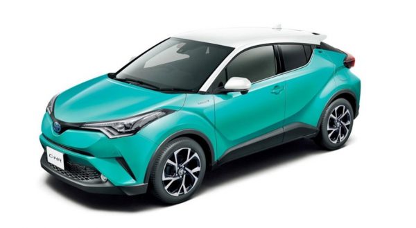 Toyota CH-R 2017 สีทูโทน ใหม่ล่าสุด ที่ประเทศญี่ปุ่น