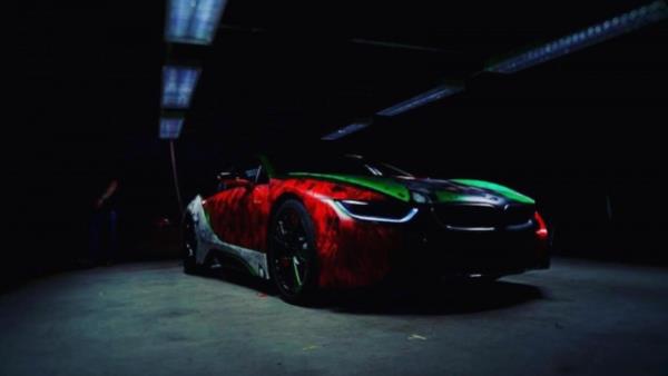 แปลงโฉม BMW i8 แรงบันดาลใจจาก Joker วายร้ายใน Suicide Squad