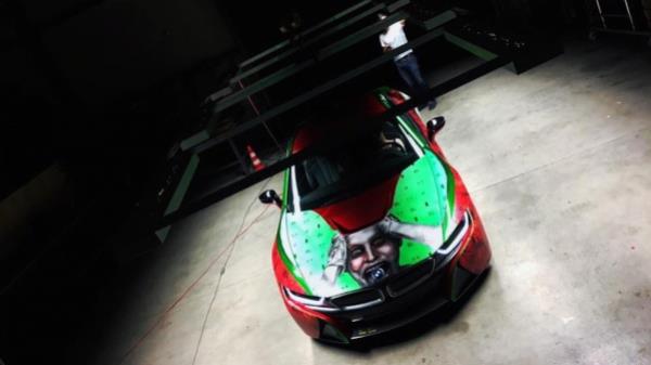 แปลงโฉม BMW i8 แรงบันดาลใจจาก Joker วายร้ายใน Suicide Squad