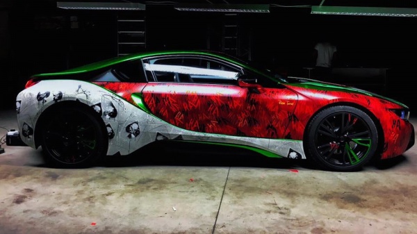 แปลงโฉม BMW i8 แรงบันดาลใจจาก Joker วายร้ายใน Suicide Squad