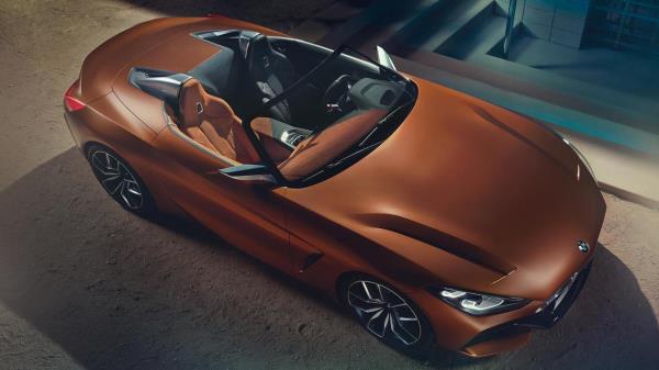 ​ภายในห้องโดยสาร BMW Z4 Concept