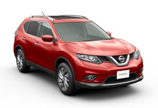 X-Trail Hybrid สีแดง เรเดียนท์ เรด Radiant Red (NAH)