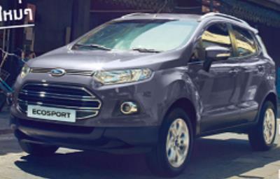 Ford EcoSport สีน้ำเงิน