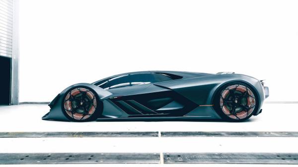 รูปลักษณ์ความดุดันของซุปเปอร์คาร์ ค่ายกระทิงดุ Lamborghini Terzo Millennio Concept 