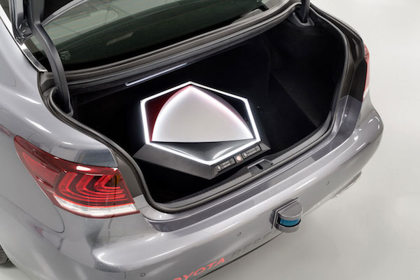 รถขับเคลื่อนอัตโนมัติ Toyota Platform 3.0 มีระบบเซนเซอร์ LIDAR