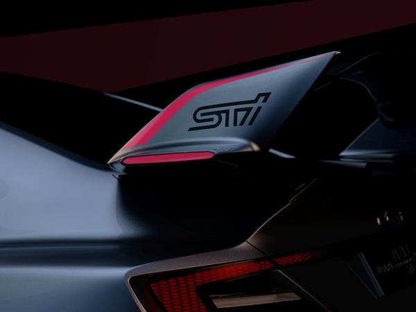Subaru Viziv Perfomance STi Concept สํญลักษณ์ STI