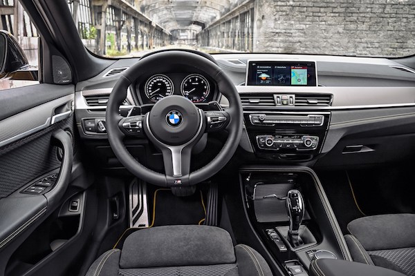 การออกแบบภายใน  BMW X2 2018 
