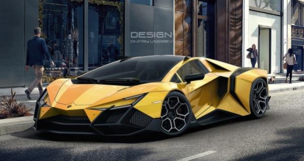 เผยภาพบนโลกออนไลน์ Lamborghini Forsennato ไฮเปอร์คาร์สุดล้ำ 