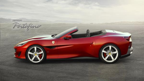 รูปลักษณ์ภายนอกของ Ferrari Portofino