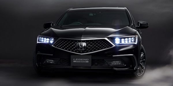  Honda Legend 2018 มาพร้อมขุมพลังไฮบริด