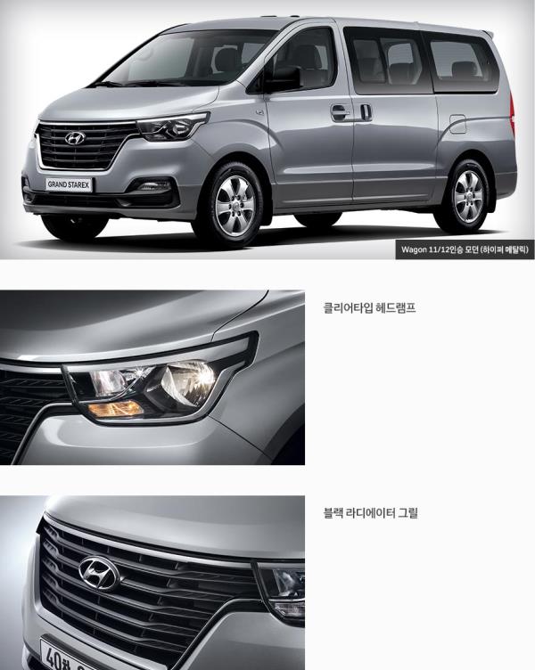 รูปลักษณ์ภายนอกของ Hyundai Grand Starex 2018 