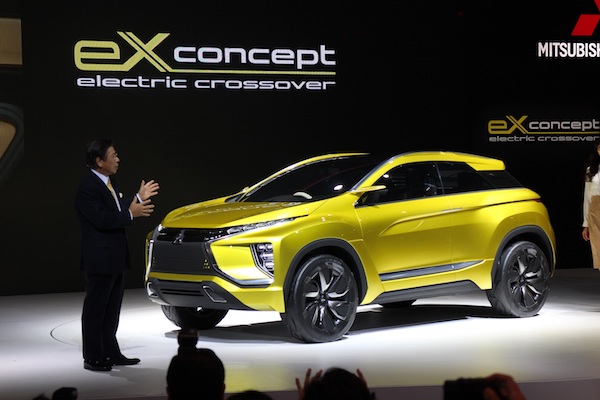 รถอเนกประสงค์ต้นแบบ Mitsubishi eX Concept