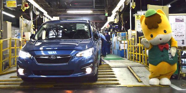 Subaru Gunma Plant