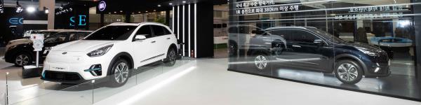 Kia Niro EV ในงาน International Electric Vehicle Expo