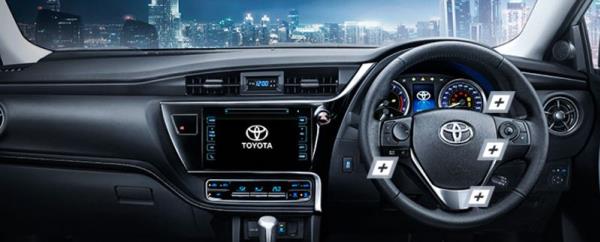 การออกแบบภายในของ  Toyota Corolla Altis  2018