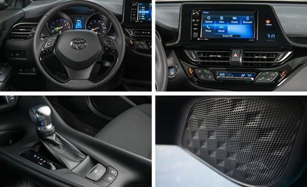 ภาพภายในของ Toyota C-HR 2018