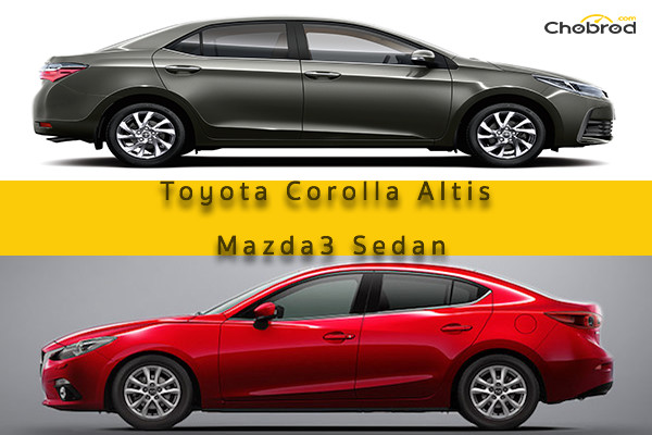 เปรียบเทียบ Toyota Corolla Altis กับ Mazda3 Sedan คันไหนน่าซื้อมากกว่ากัน 