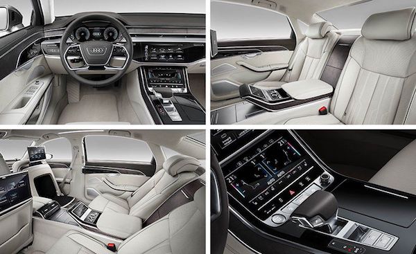 ภายใน “The new Audi A8 L” ที่มีความหรูหรา