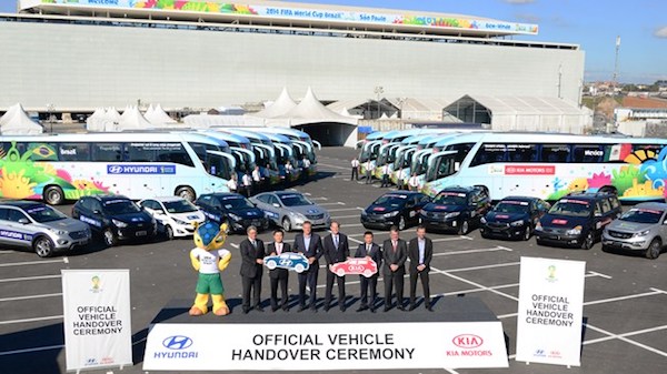 Hyundai สนุนยานนต์กว่า 530 คันในฟุตบอลโลก 2018 ที่รัสเซีย