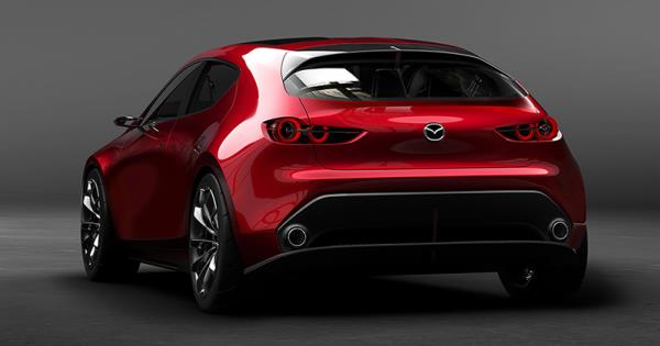 Mazda Kai Concept  ยนตรกรรมต้นแบบของ  New Mazda 3 ปี 2019  