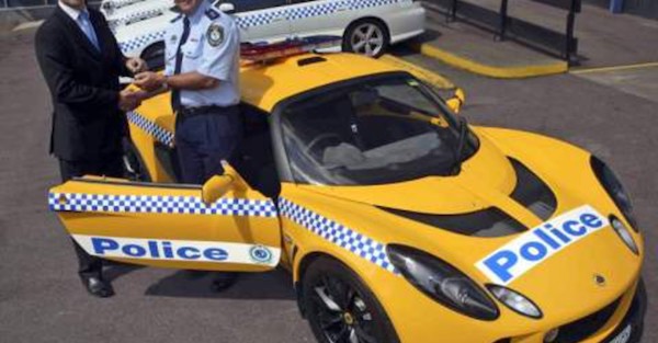 Lotus Exige รถตำรวจออสเตรเรีย