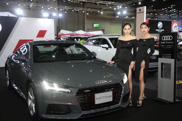 คณะผู้บริหาร Audi ประเทศไทย และการเปิดตัวทำตลาดอย่างเป็นทางการในงานมอเตอรฺโชว์ เมื่อปี 2017
