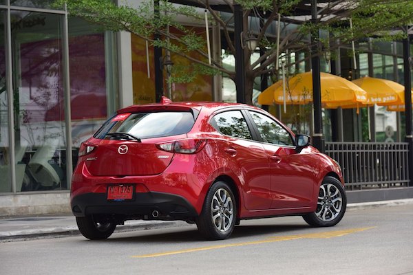 สปอร์ตเร้าใจคือปณิธานหลักของการออกแบบที่ภายนอกของ Mazda2