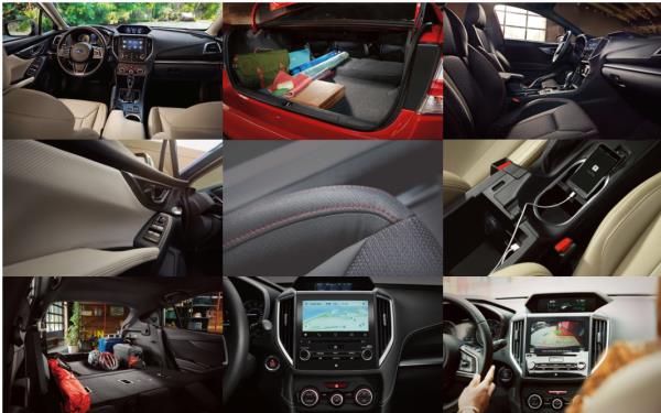 สภาพภายในของ Subaru Impreza  2019 
