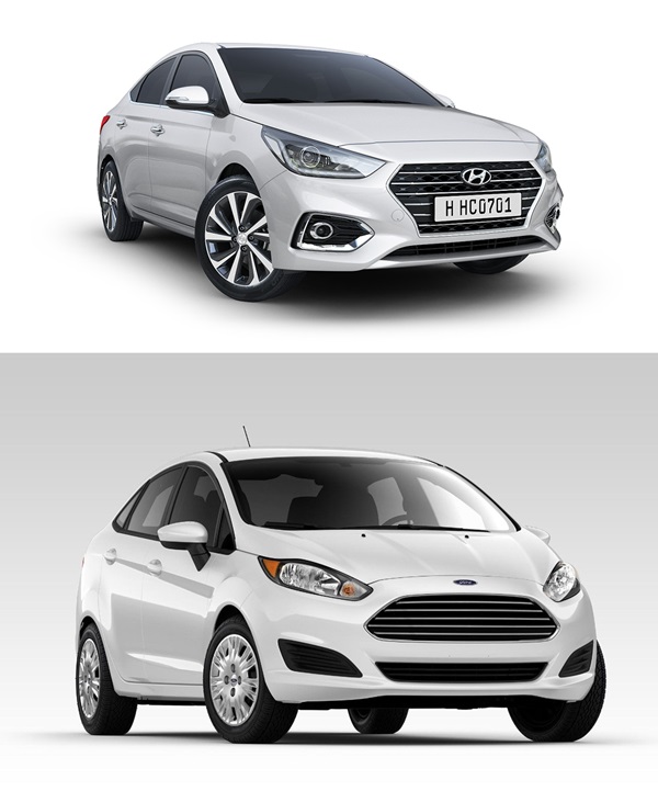 เปรียบเทียบ Hyundai Accent 2018 VS Ford Fiesta sedan 2018