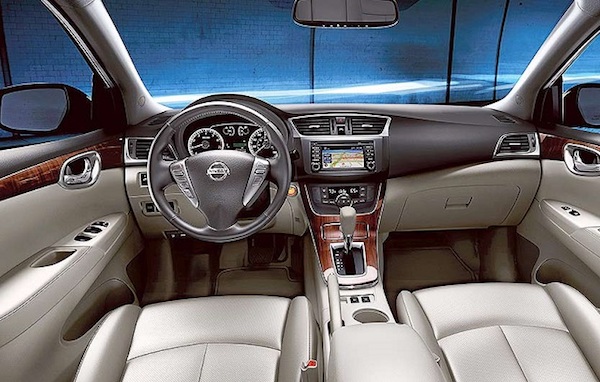Nissan Sentra 2019 ที่ภายในเพียบพร้อมด้วยเทคโนโลยี
