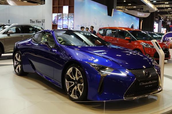 Lexus LC Structrual Blue Edition