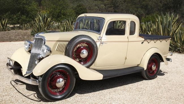 รถกระบะอเนกประสงค์รุ่น Ford Ute  ปี 1934 อันเป็นเอกลักษณ์ของ Ford Australia