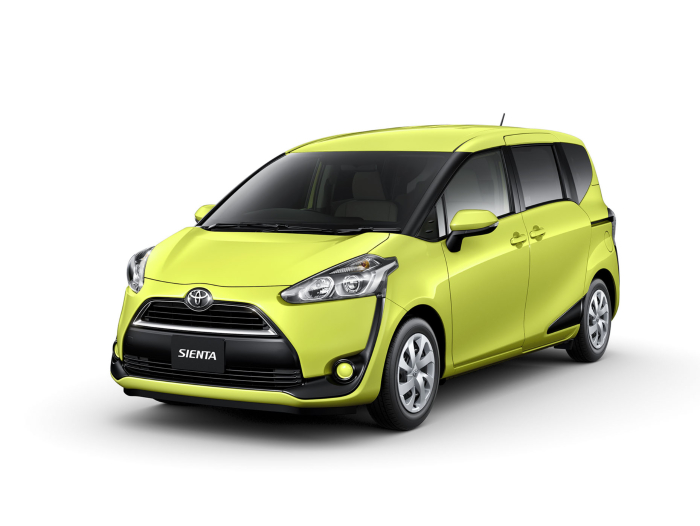 Toyota sienta 2018 характеристики