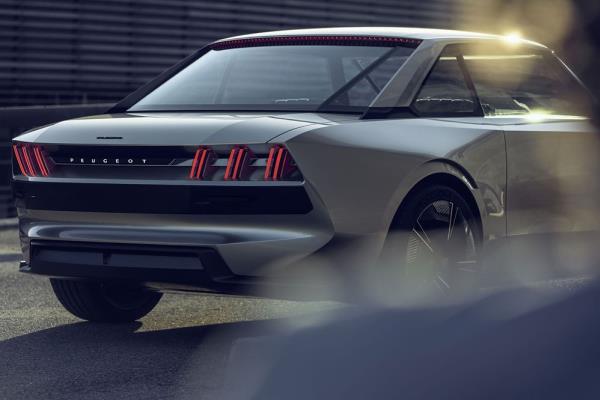 ดีไซน์ภายนอกของ Peugeot e-Legend Concept 2018